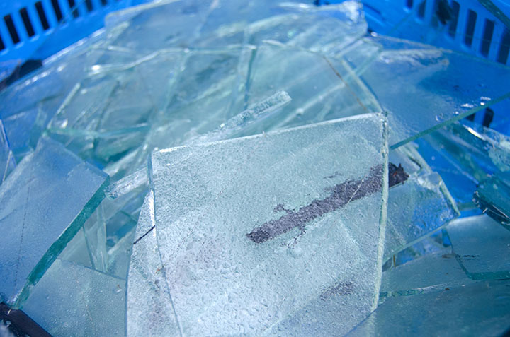 【市原市田尾】のガラス修理