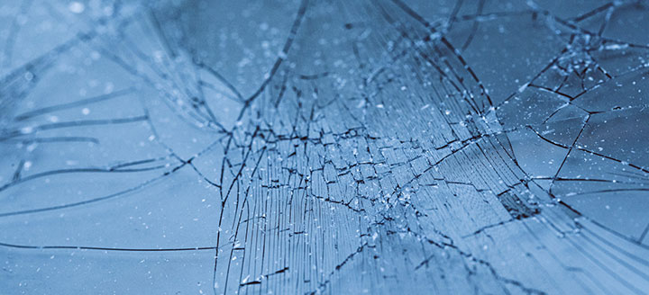 【鎌倉市末広町】のガラス修理