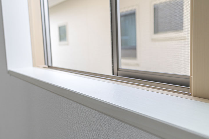 【藤沢市辻堂西海岸】のガラス修理